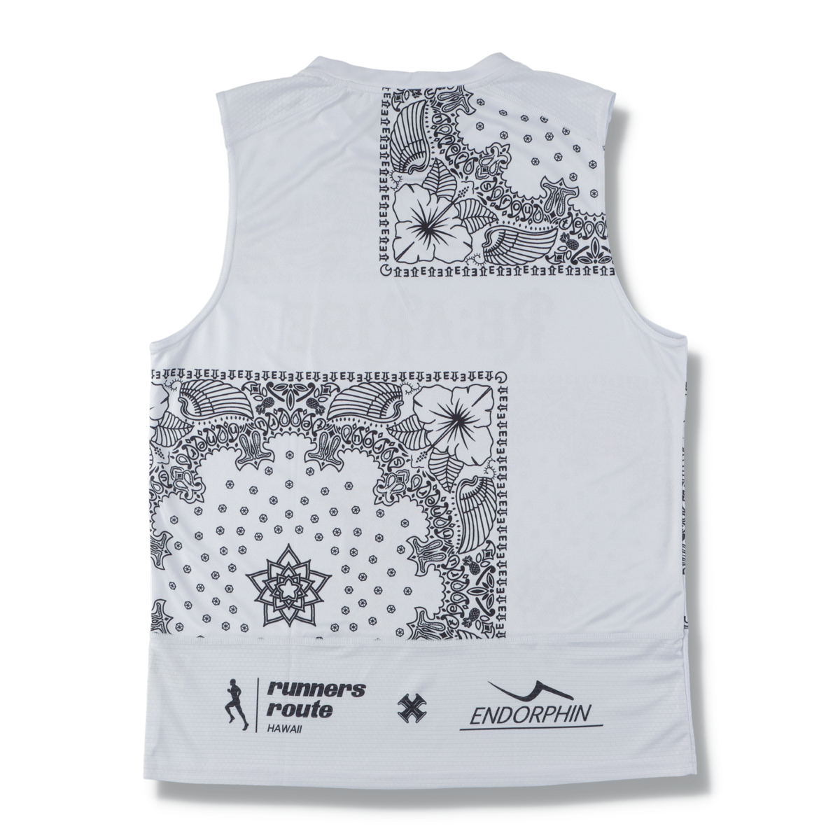 BANDANA PATTERN SLEEVELESS TEE 2133031002