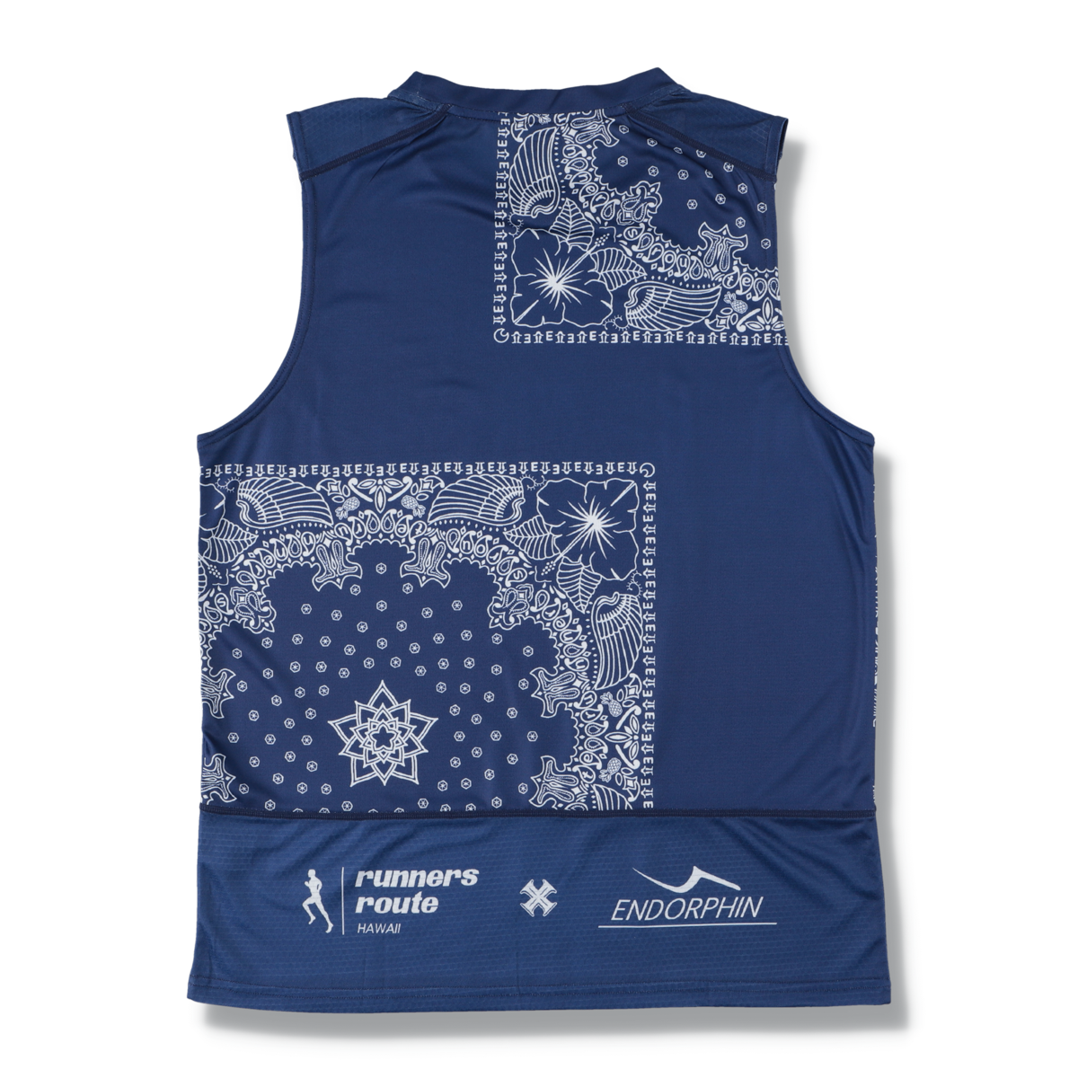 BANDANA PATTERN SLEEVELESS TEE 2133031002